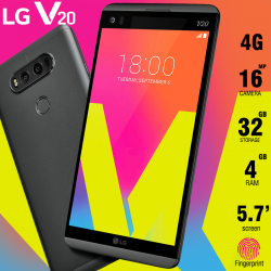 LG V20, 64GB, 4G LTE