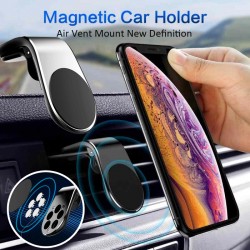 XCL Car Air Vent Phone Holder powerful Magnetic Phone Mount Stand for Tablets and Smartphones, K11528B