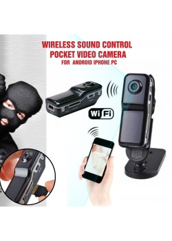 Wireless Sound Control Mini Dv World Smallest Voice Recorder Pocket Video Camera DVR Camcorder, MD80