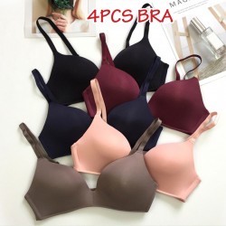 10 Pcs Women Bra Soft  Women Sexy Lingerie Fashion Adjusted Cup And Push Up Bra, CP004