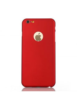 360 Degree Full Body Protection Case For iPhone 6 & 6s, Red
