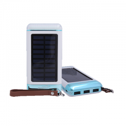 Bison 25000 mAh Solar Power Bank For Smartphones & Tablets, BS-07S