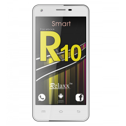 Relaxx R10 Smartphone, 4G Dual Sim, Dual Cam, 5" IPS, Silver