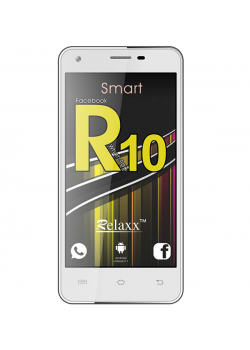 Relaxx R10 Smartphone, 4G Dual Sim, Dual Cam, 5" IPS, Silver