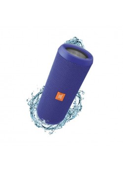 JBL Flip 3 Splashproof Portable Wireless Bluetooth Speaker with Built-In Powerbank, Blue