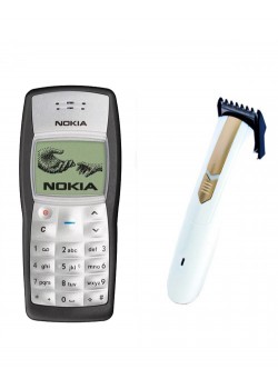 2 in 1 Bundle Offer , Nokia 1100 Mobile phone , Yoko Rechargeable Hair Trimmer