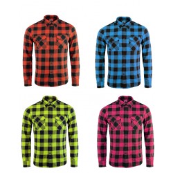 Voco Sh02, 4Pcs Set, Casual Long Sleeve Cotton Shirt For Men, Random Color