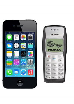 Buy 2 in 1 Bundle Offer, Apple iPhone 4 16GB, Nokia 1100