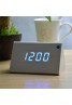 Multi Function Led Wooden Digital Alarm Clock With Temperature, Date And Sound Control, LED011
