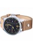 Curren Leather Band Watch For Men, 8224, Camel