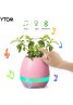 Multi Color Creative Smart Bluetooth Music Flower Pot Speaker, OT712