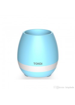 Multi Color Creative Smart Bluetooth Music Flower Pot Speaker, OT712