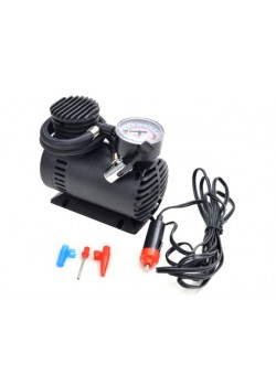 Portable Car Pump Auto Air Compressors With Built in Pressure Gauge 12volt Dc, AR1200