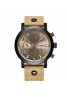 Curren Leather Band Watch For Men, 8199, Brown