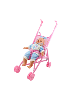 Lovely Toys Baby Carriage, GTT05016, Pink
