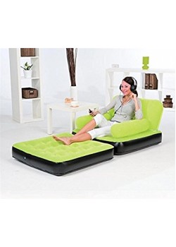 Bestway Inflatable 2 In1 Air Bed Mattress Chair Lounge Sofa, With Pumb, 67277