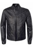 Pailiou Black Leather Soft Jacket For Men, PB12