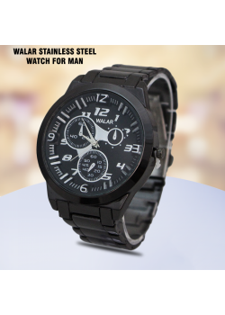 Walar Stainless Steel Watch For Man,AM82