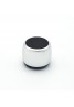Multi-Color Coin-Sized Aluminum Wireless Rechargeable Bluetooth Mini Speaker With Selfie Taker, AMS01